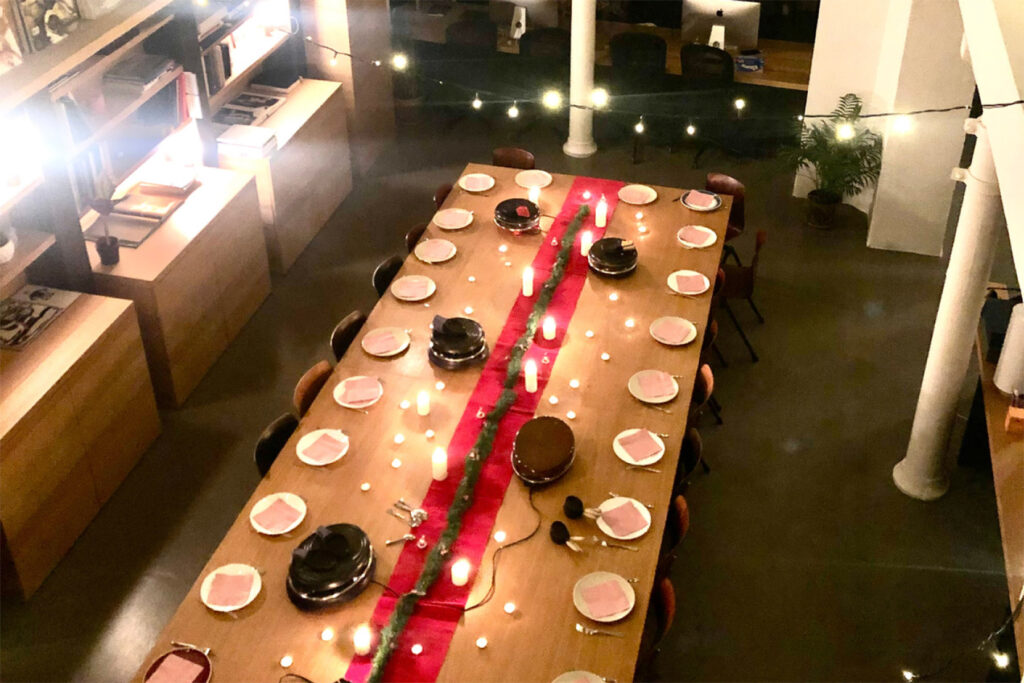 Soirée raclette pour Bonjour Paris